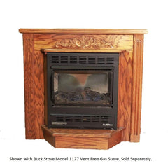 Buck Stove Delux Mantel Accessory for Model 1127 1110 Gas Stove PA KDM1127