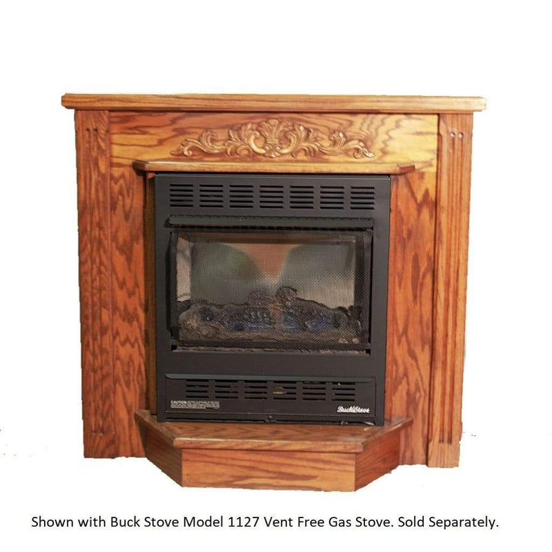 Buck Stove Delux Mantel Accessory for Model 1127 1110 Gas Stove PA KDM1127