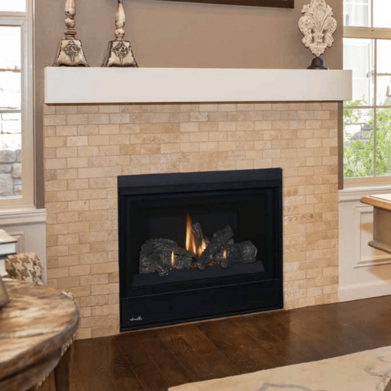 Superior DRT2000 Series 33 Inch Traditional Direct Top Vent Gas Fireplace in Electronic Ignition DRT2033TEN