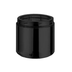 DuraVent DuraTech 5" Diameter 9" Length Stainless Steel / Black Chimney Pipe - 5DT-09