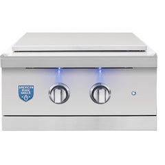American Made Grills Encore Power Burner – Built-In Natural Gas / Propane High-Output Burner (ENCPB2-NG / ENCPB2-LP)