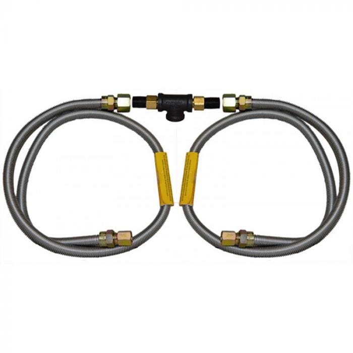 Grill & Side Burner Built-In Connector Package - Natural Gas 3021