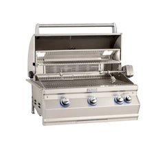 Fire Magic 30-Inch Aurora Built-In Gas Grill With Back Burner & Rotisserie Kit A540I-8EAN