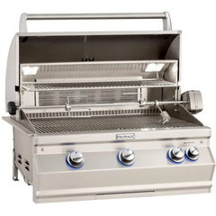 Fire Magic 30-Inch Aurora Built-In Gas Grill With Back Burner & Rotisserie Kit A660I-8EAN