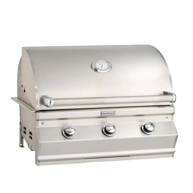 Fire Magic Choice 36-Inch Built-In Gas Grill with Analog Thermometer - C650I-RT1N