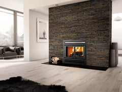Valcourt Manoir Wood Burning Fireplace Package Indoor FP1LM + VA1FE Series