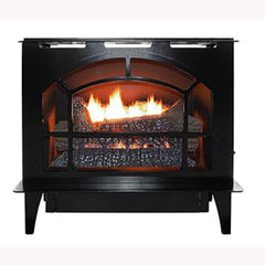 Buck Stove Townsend II Vent-Free Stainless Steel Gas Stove Indoor NV S-TOWNSEND Series