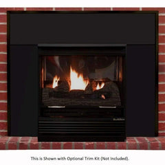 Buck Stove Model 32 Freestanding Ventless Gas Stove with Blower Natural Gas Fuel Includes Stove and Blower NV 323