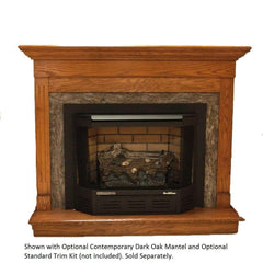 Buck Stove, Model 329, Freestanding Ventless Gas Stove with Blower, Natural Gas Fuel NV C329B3NAT
