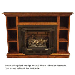 Buck Stove, Model 329, Freestanding Ventless Gas Stove with Blower, Natural Gas Fuel NV C329B3NAT