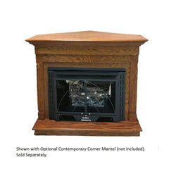 Buck Stove Model 34 Contemporary Vent Free Gas Stove with Blower Indoor NV 344EBNAT-CONTMP