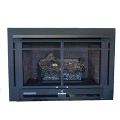 Buck Stove Model 34 Manhattan Vent Free Gas Stove with Blower Indoor NV 344EB Series