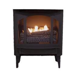 Buck Stove Model T-33 33-Inch Freestanding Gas Stove with Blower and Legs Indoor NV T-33NAT