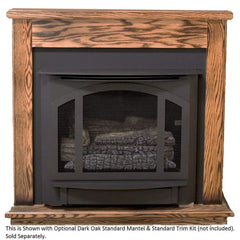 Buck Stove Model T-33 33-Inch Freestanding Gas Stove with Blower and Legs Indoor NV T-33NAT