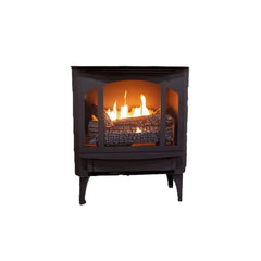 Buck Stove Model T-33 33-Inch Freestanding Gas Stove with Blower and Legs Indoor NV T-33NAT