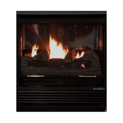 Buck Stove Model 32 Freestanding Ventless Gas Stove with Blower Natural Gas Fuel Includes Stove and Blower NV 323
