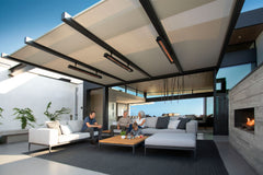 Infratech SL-Series Slimline Single Element 2400Watt Outdoor Electric Heater 277V SL2427BL