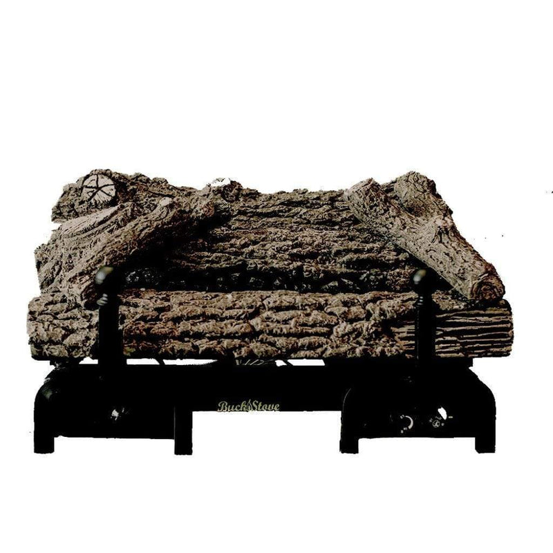 Buck Stove 24-inch Ceramic Series Vent-Free Log Set GL CR24M Series