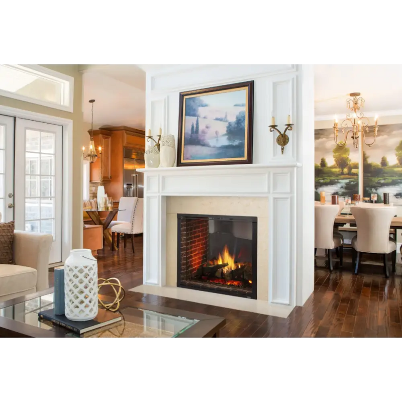 Majestic Marquis II 42 Inch See-Through Traditional Direct Vent Natural Gas Fireplace with IntelliFire Touch Ignition System MARQ42STIN