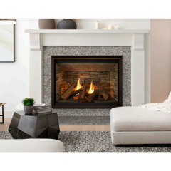 Majestic Meridian 36 Inch Top/Rear Direct Vent Gas Fireplace with IntelliFire Touch Ignition System MER36N