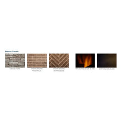 Majestic Meridian Modern 36 Inch Top Direct Vent Natural Gas Fireplace with IntelliFire Touch Ignition System MER36MN