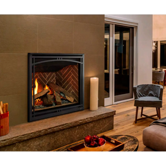 Majestic Meridian Platinum 36 Inch Top/Rear Direct Vent Gas Fireplace with IntelliFire Touch Ignition System MER36PN