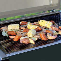 Phoenix 54 Inch Freestanding Liquid Propane Grill with 2 Standard Burners, on 4 Legged Open Cart SDRIV4LDD