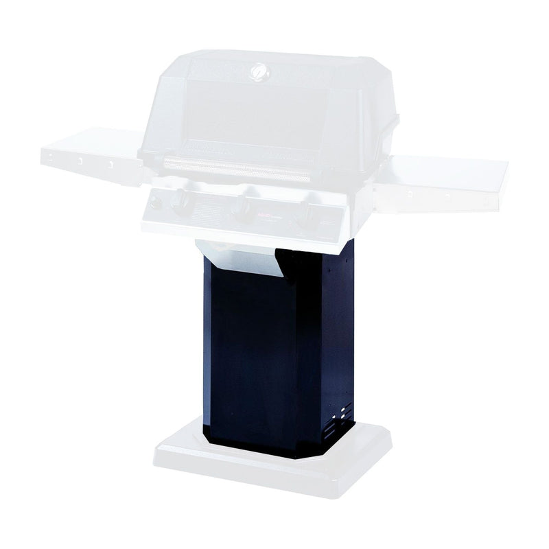 Black Aluminum Column for MHP Grill Bases - OCOLB