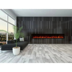 Modern Flames 100 Inch Landscape Fullview 2 Built In Electric Fireplace LFV2-100/15-SH