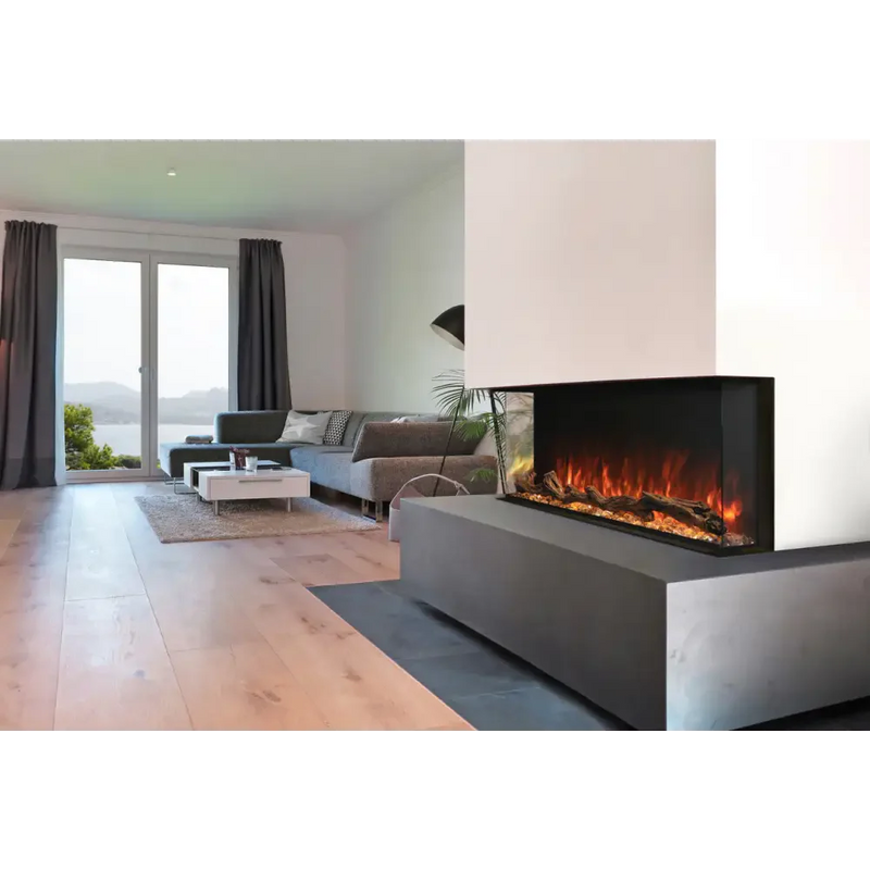 Modern Flames 44 Inch Landscape Pro Multi-Sided Built In Electric Fireplace LPM-4416