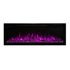 Modern Flames 60 Inch Spectrum Slimline Recessed/Wall Mount Electric Fireplace SPS-60B