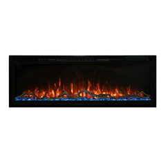 Modern Flames 60 Inch Spectrum Slimline Recessed/Wall Mount Electric Fireplace SPS-60B