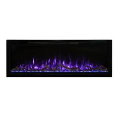 Modern Flames 60 Inch Spectrum Slimline Recessed/Wall Mount Electric Fireplace SPS-60B