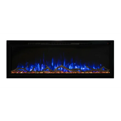 Modern Flames 60 Inch Spectrum Slimline Recessed/Wall Mount Electric Fireplace SPS-60B