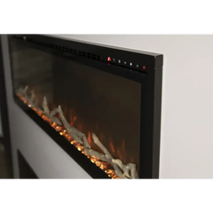 Modern Flames 60 Inch Spectrum Slimline Recessed/Wall Mount Electric Fireplace SPS-60B