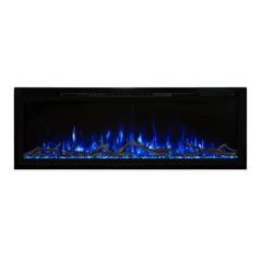 Modern Flames 60 Inch Spectrum Slimline Recessed/Wall Mount Electric Fireplace SPS-60B