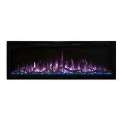 Modern Flames 60 Inch Spectrum Slimline Recessed/Wall Mount Electric Fireplace SPS-60B