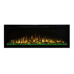 Modern Flames 60 Inch Spectrum Slimline Recessed/Wall Mount Electric Fireplace SPS-60B