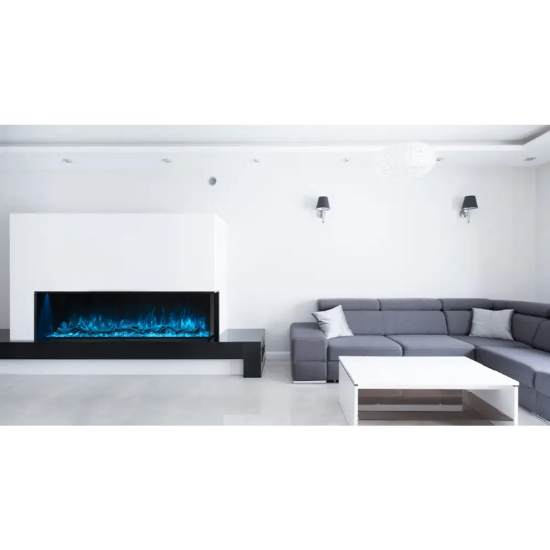 Modern Flames 68 Inch Landscape Pro Multi-Sided Built In Electric Fireplace LPM-6816