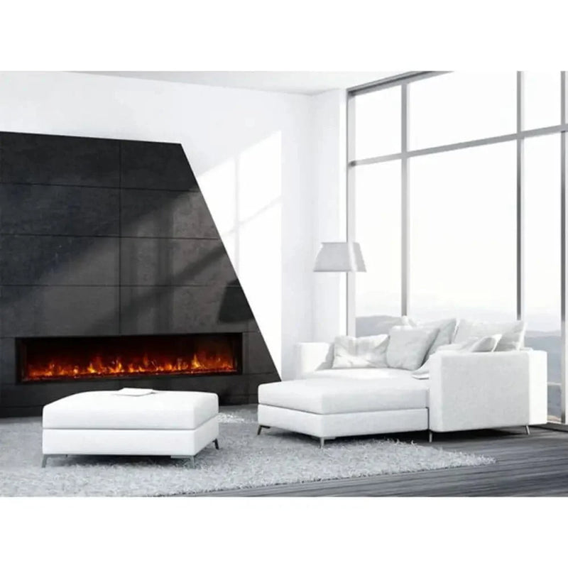 Modern Flames 80 Inch Landscape Fullview 2 Built In Electric Fireplace LFV2-80/15-SH