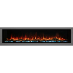 Modern Flames 80 Inch Landscape Pro Multi-Sided Built In Electric Fireplace LPM-8016