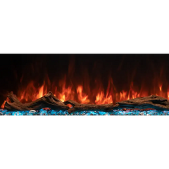 Modern Flames 96 Inch Landscape Pro Multi-Sided Built In Electric Fireplace LPM-9616