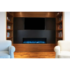 Modern Flames 44 Inch Landscape Pro Slim Built In Electric Fireplace LPS-4414