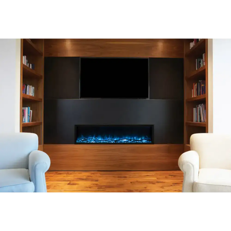 Modern Flames 44 Inch Landscape Pro Slim Built In Electric Fireplace LPS-4414
