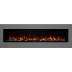 Modern Flames 68 Inch Landscape Pro Slim Built In Electric Fireplace LPS-6814