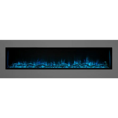 Modern Flames 68 Inch Landscape Pro Slim Built In Electric Fireplace LPS-6814