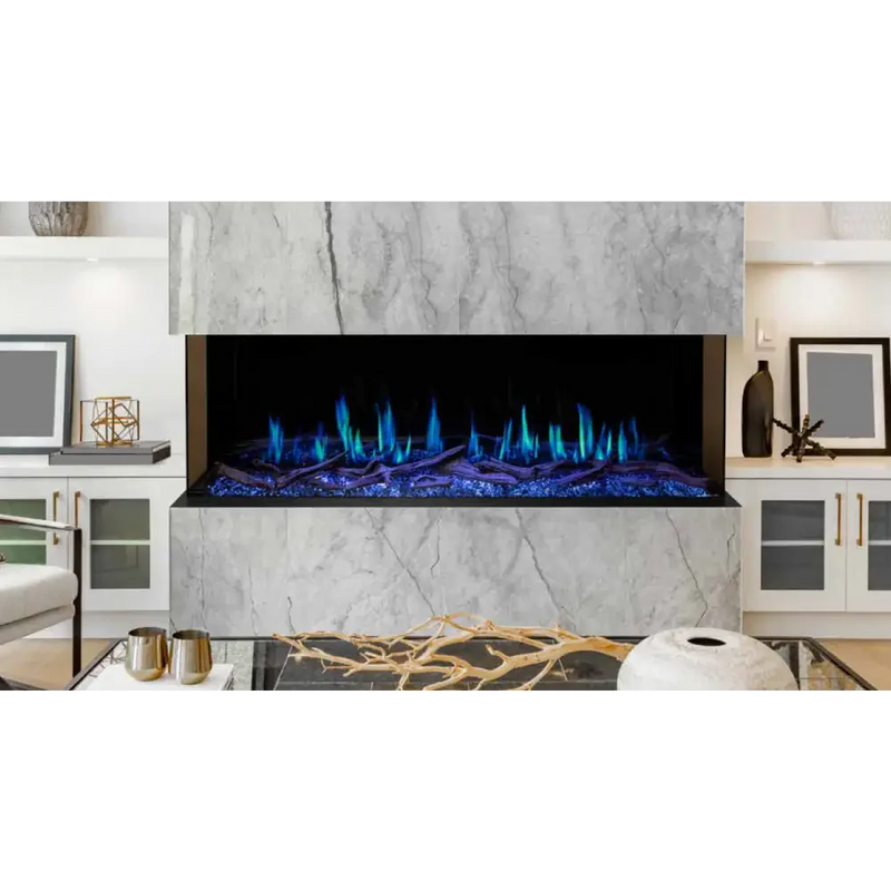 Modern Flames 100 Inch Orion Multi Heliovision Electric Fireplace OR100-MULTI