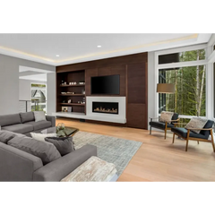 Modern Flames 100 Inch Orion Slim Heliovision Electric Fireplace OR100-SLIM