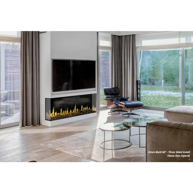 Modern Flames 60 Inch Orion Multi Heliovision Electric Fireplace OR60-MULTI