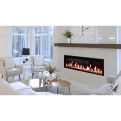 Modern Flames 76 Inch Orion Slim Heliovision Electric Fireplace OR76-SLIM